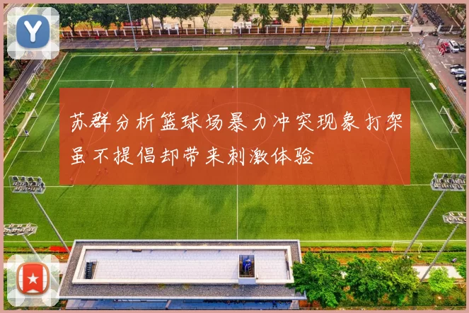 苏群分析篮球场暴力冲突现象打架虽不提倡却带来刺激体验