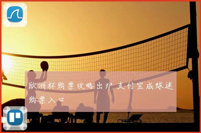 欧洲杯购票攻略出炉 支付宝成球迷购票入口