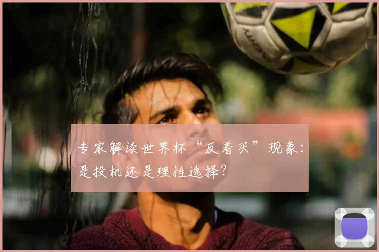 专家解读世界杯“反着买”现象:是投机还是理性选择?
